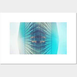 Tower One (reflection) Posters and Art